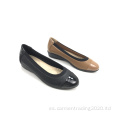Nuevo estilo damas zapatos planos simples mujeres